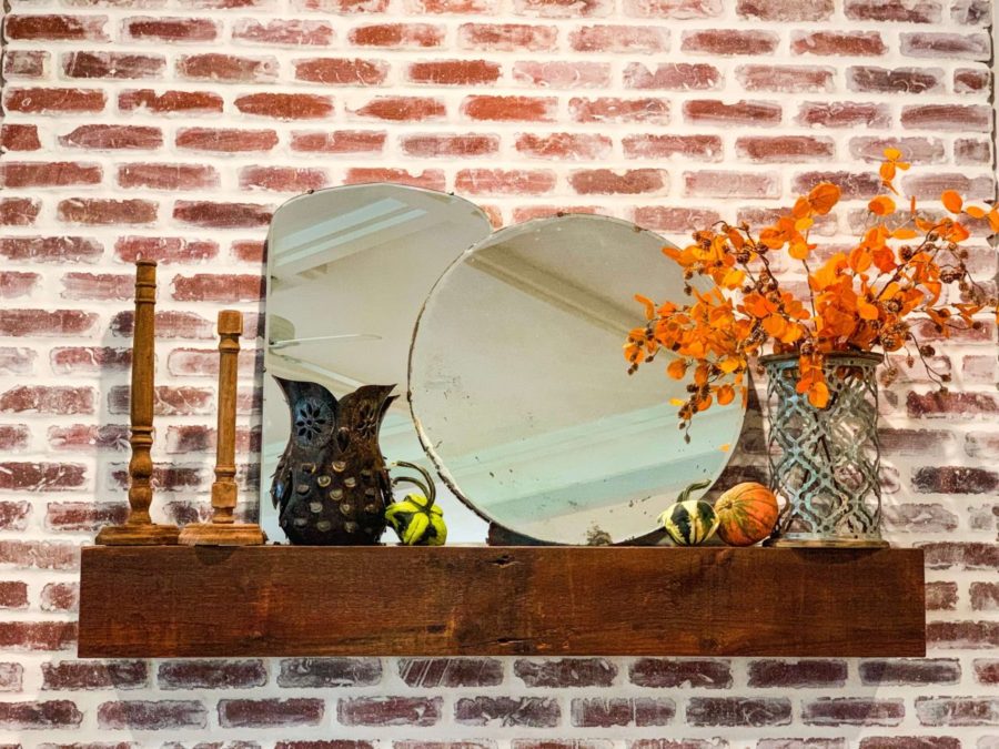 How to Style a Mantel