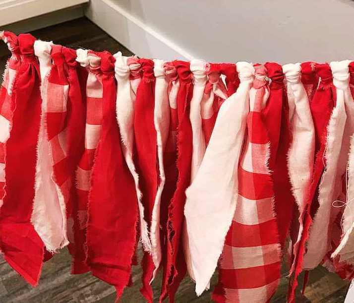 DIY Fabric Garland