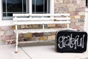 DIY Chalkboard Suitcase