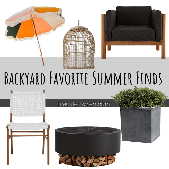 Backyard Favorite Summer Finds