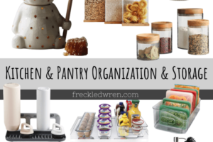 Kitchen and Pantry Organization and Storage