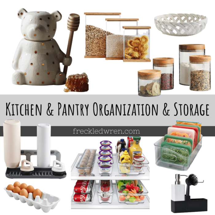 Kitchen and Pantry Organization and Storage